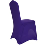 Spandex Purple Chair Covers