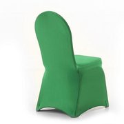 Spandex Kelly Green Chair Covers