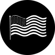 American Flag GOBO Disc