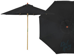 7.5' Market Umbrella - Black