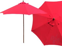 7.5' Market Umbrella - Red