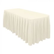 Ivory Table Skirting