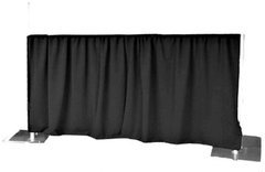 3' wall - Includes Drape and Pipe