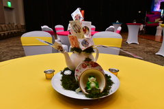 Mad Hatter Table Centerpiece Hats
