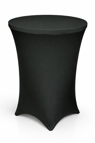 Black Cocktail Table Linen
