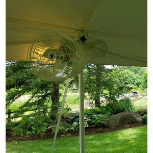 THE 12in Tent Fan Rental THE 12in Tent Fan Rental
