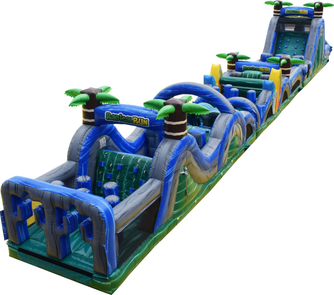 THE 95ft Tropical Obstacle DRY ONLY Rental THE 95ft Tropical Obstacle DRY ONLY Rental