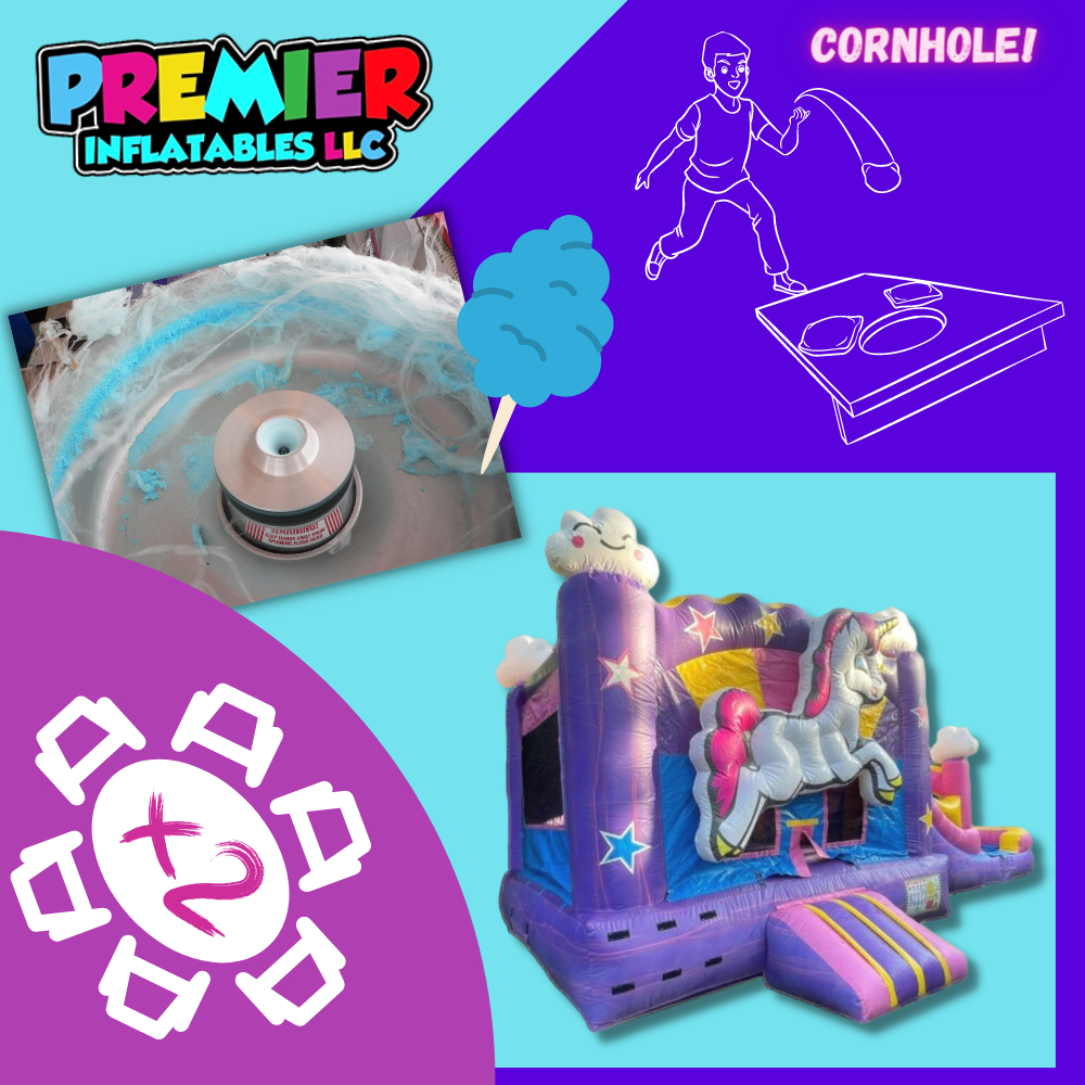 THE Bounce And Slide Party Package Rental THE Bounce And Slide Party Package Rental