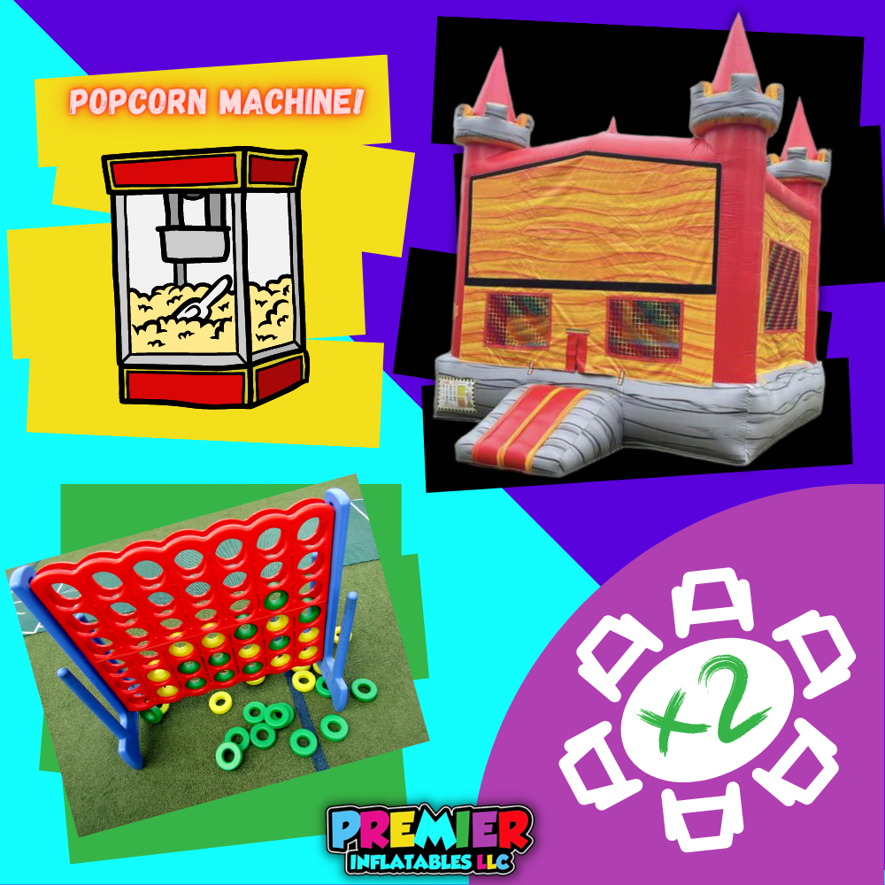 THE Bounce House Party Package Rental THE Bounce House Party Package Rental