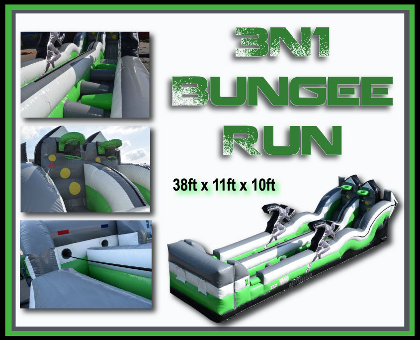 THE 3N1 Bungee Run Rental THE 3N1 Bungee Run Rental
