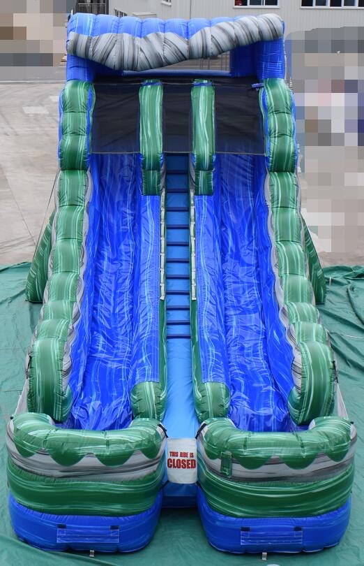 THE 20ft Baja Blast Double Lane (with deep pool) Rental THE 20ft Baja Blast Double Lane (with deep pool) Rental