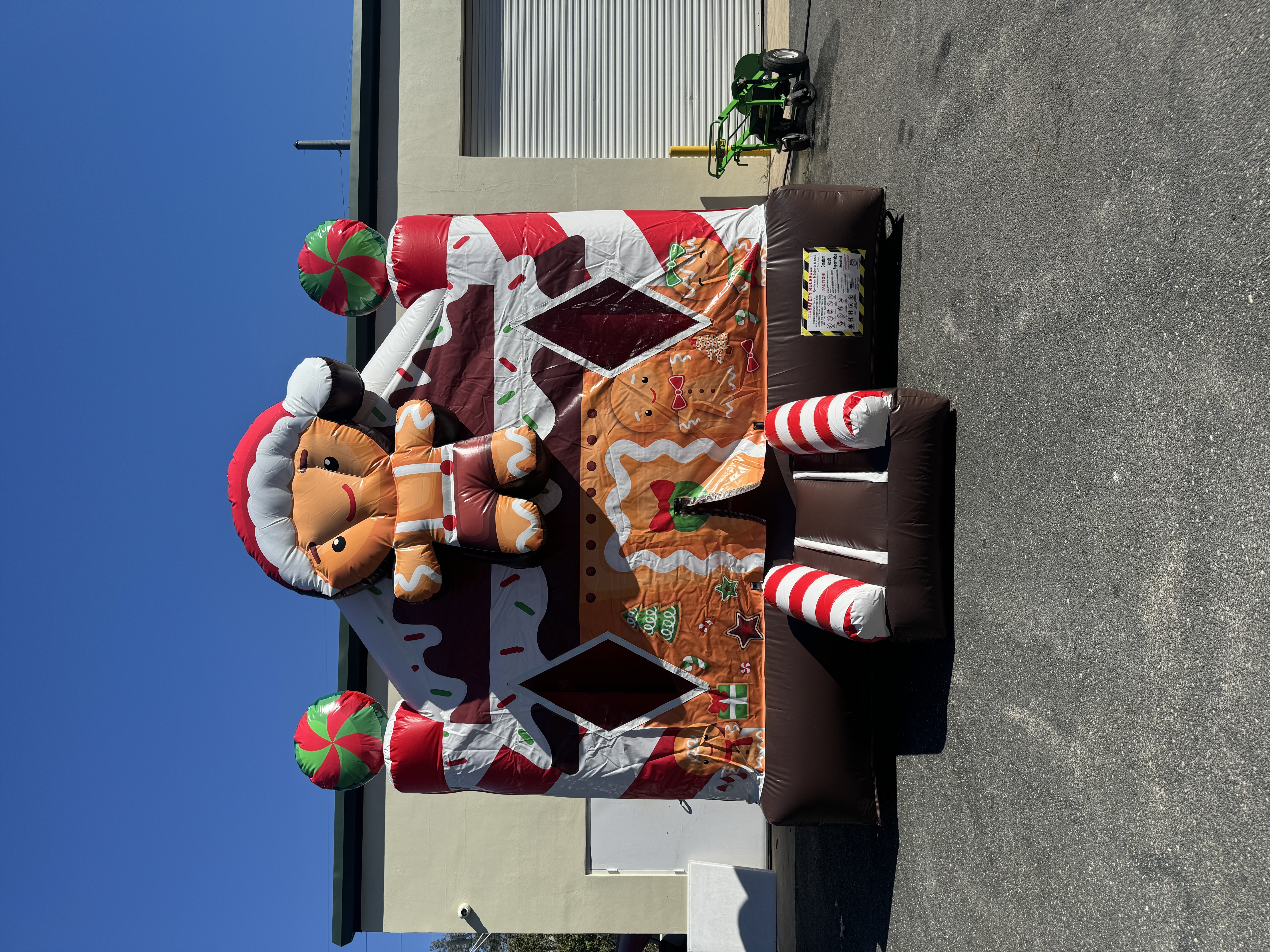 THE Gingerbread Christmas bounce house Rental THE Gingerbread Christmas bounce house Rental