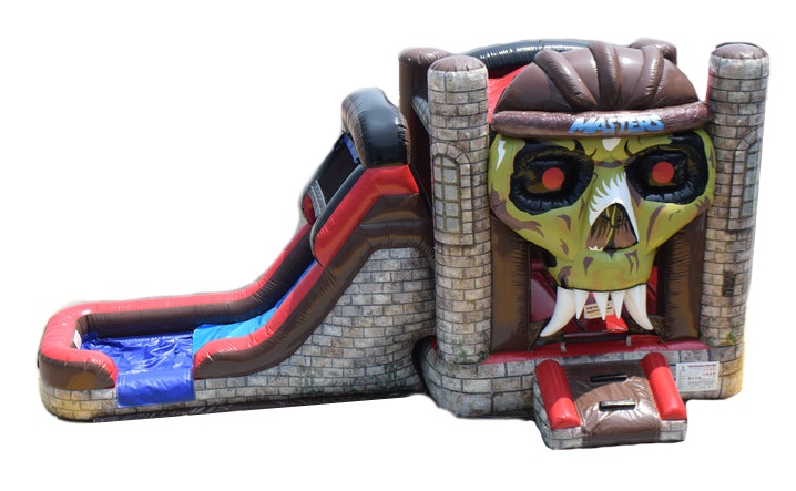 THE Retro Skull Halloween Combo Castle Rental THE Retro Skull Halloween Combo Castle Rental