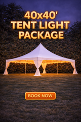 40x40 Tent Light Package