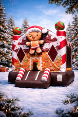 Gingerbread Christmas Bounce House