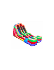 15ft Retro Double Lane Slide