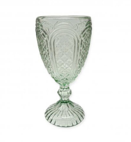 Sage Green Carousel Goblet