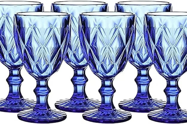 Blue Diamond Goblet