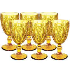 Amber Diamond Goblet