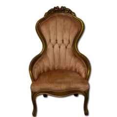 Pink Single Wingback Chair