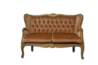 Vintage Pink Double Sofa