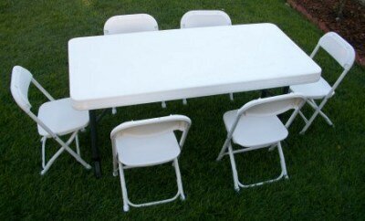 1 Table and 6 chairs set