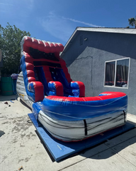 12ft Red and Blue mini