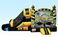 Biohazard Bounce House Combo