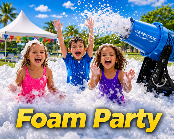 Foam party machine rentals
