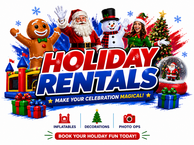 Holiday event rentals