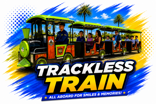 Trackless train rentals