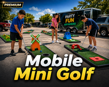 Mini Golf Rentals Miami With LED Lighting 
