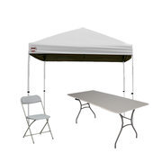 Tent table and outlet chair rentals near me