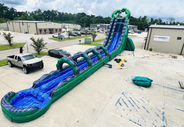 36 FT Hulk Water Slide | Water Slide Rental Miami, FL