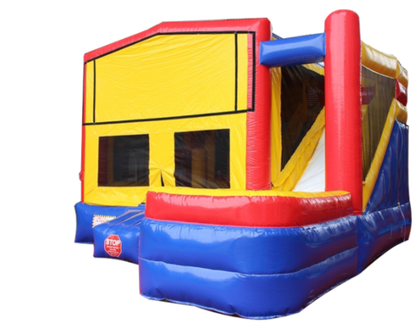 Multicolor Backyard Bounce House With Slide rental in Miami