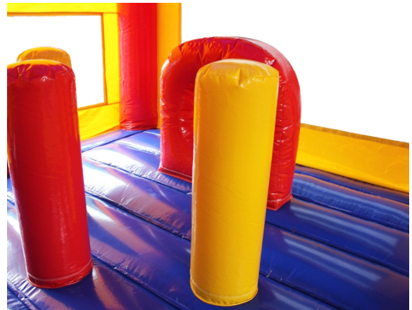 Multicolor Backyard Bounce House With Slide rental in Miami