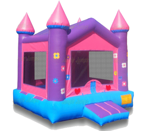Pink & Purple Bounce House In miami
