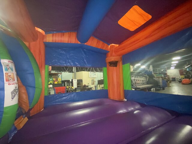 Bounce House With Double Lane Slide rental Miami