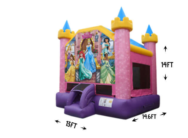 Princess bounce house rentals in Coconut Grove