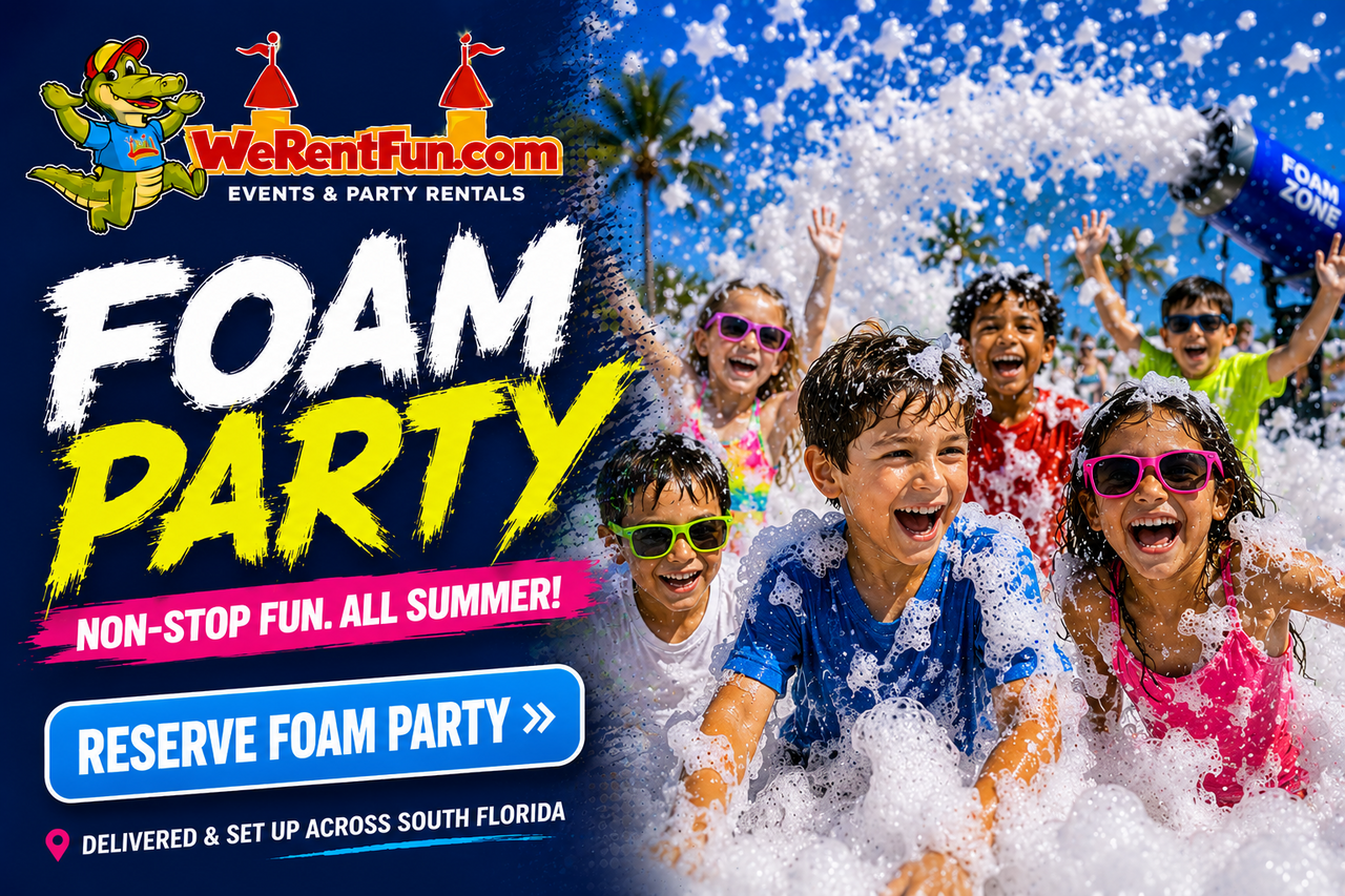 Foam party Machine Rental 