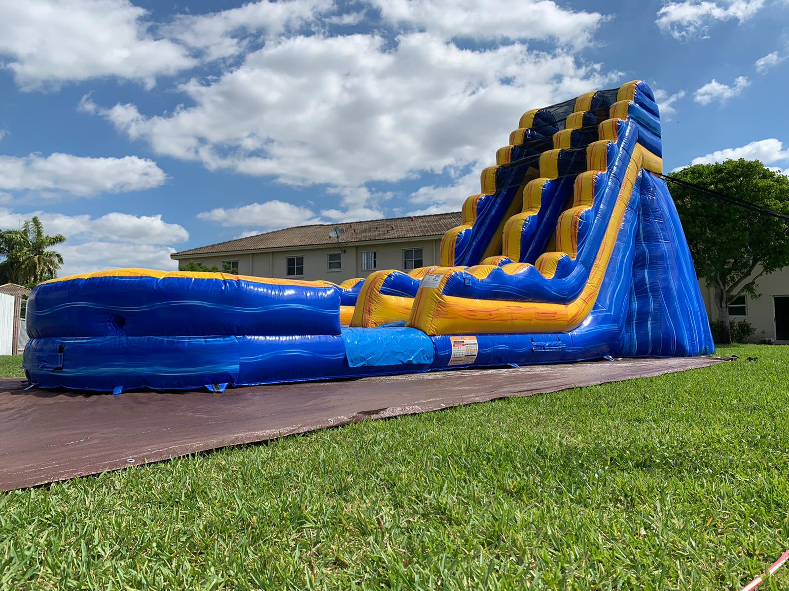 blue crush water slide rental