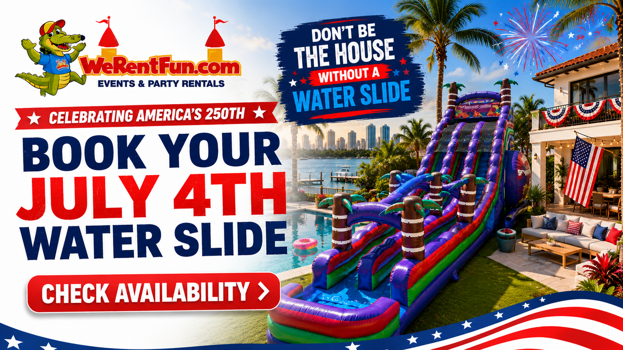 Water Slide Rental MIami