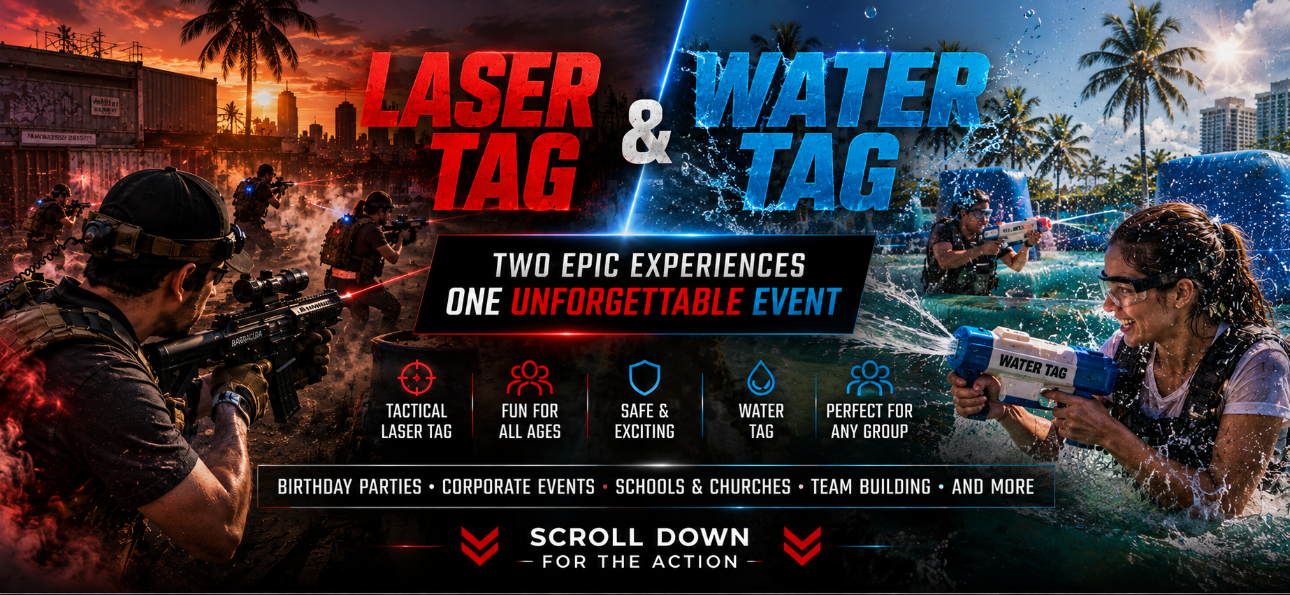 laser tag rental