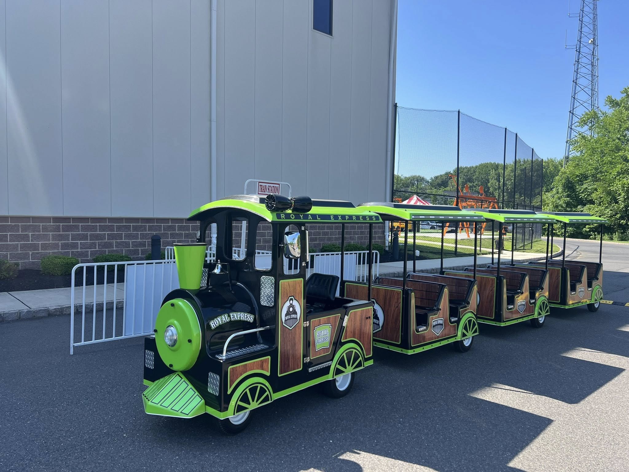 train carnival ride rental