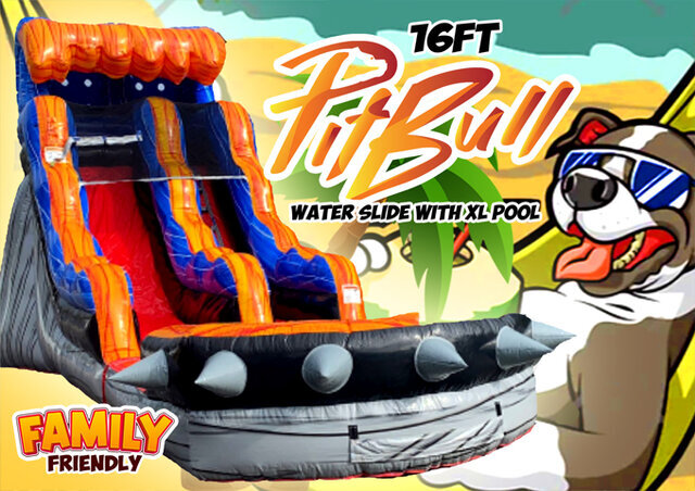 R58 -16FT The Pitbull Water Slide