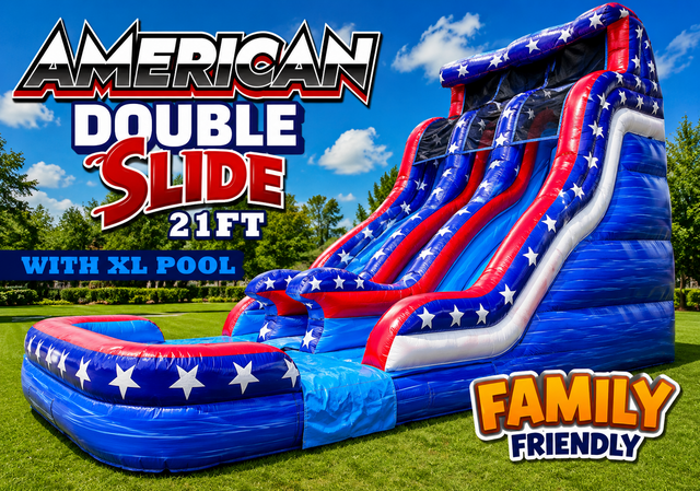 R57 -  All American Double Slide with XL Pool