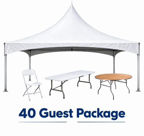 High Peak Tent Package for 40 Guests