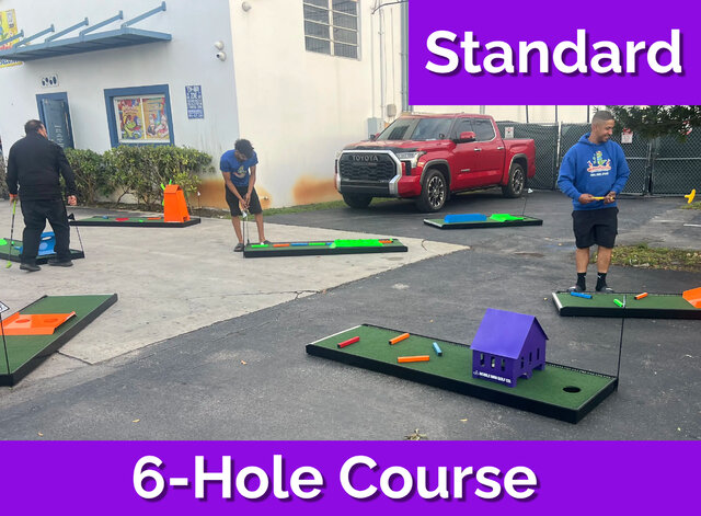 6-Hole Mini Golf Standard Course