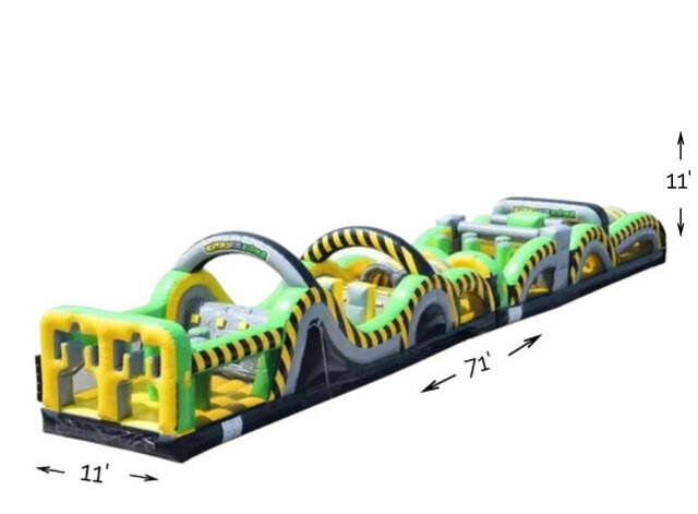 71' Caution Fun Run Obstacle Course (A and B)