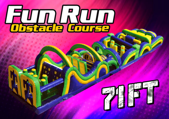 OC09 -71' Fun Run Obstacle Course (A and B)